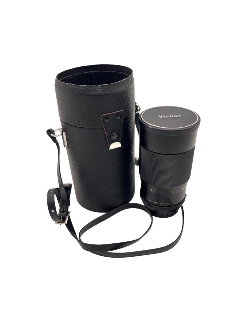 Vivitar Auto Telephoto 200mm F3.5 Lens & Case Made In Japan No. 28218460